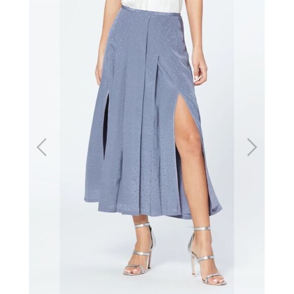 PAIGE SHAVONTI STAR MIDI SKIRT IN GRANITE - Picture 3 of 14